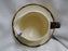 Franciscan October, USA, Fall Leaves: Gravy Bowl w/ Attached Plate, Crazing