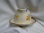 Franciscan October, USA, Fall Leaves: Gravy Bowl w/ Attached Plate, Crazing