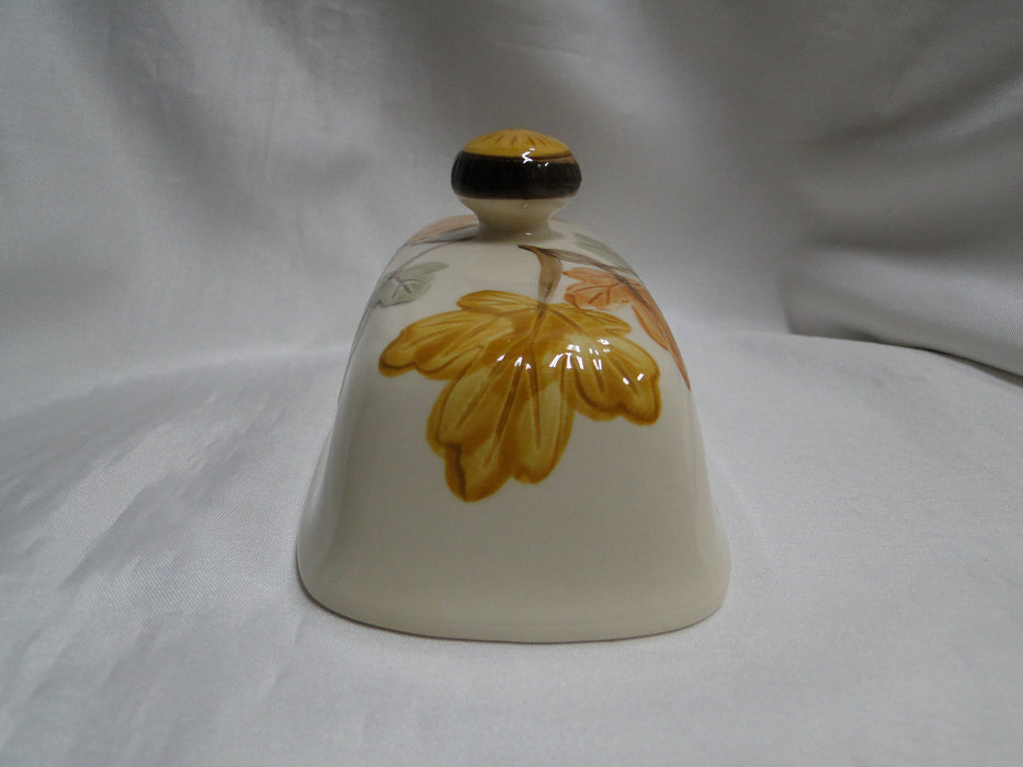 Franciscan October, USA, Fall Leaves: Covered Butter Dish w/ Lid