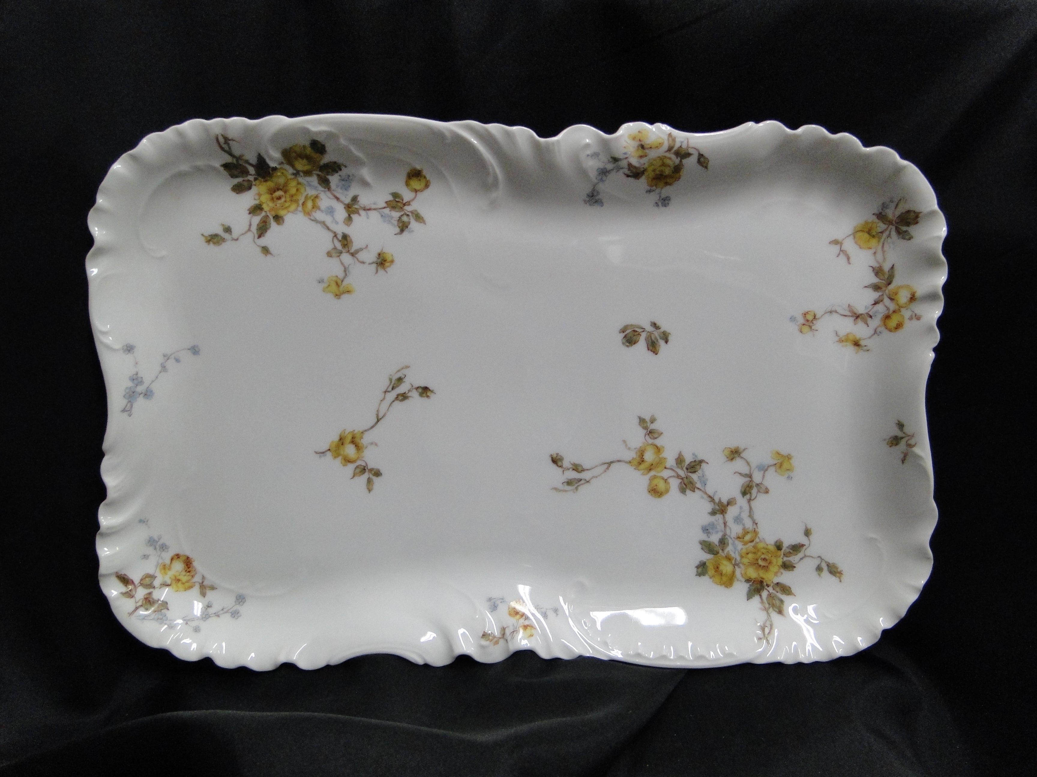 Haviland Limoges France Mixed Pattern Dinner Plates 6 pc Set