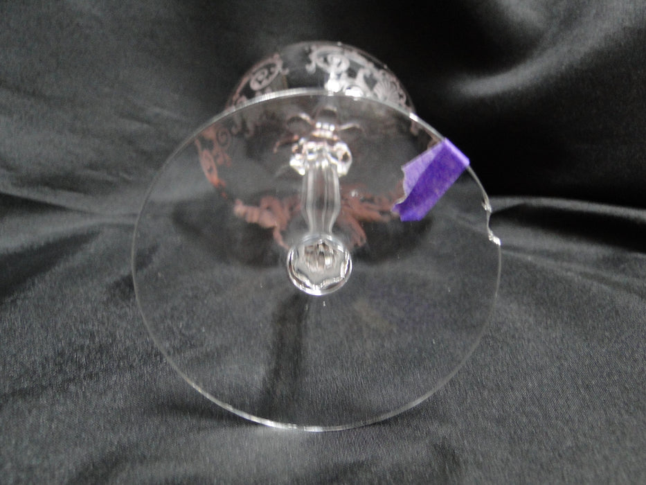 Fostoria Versailles Pink, Etched: Champagne / Tall Sherbet, 6" Tall, As Is