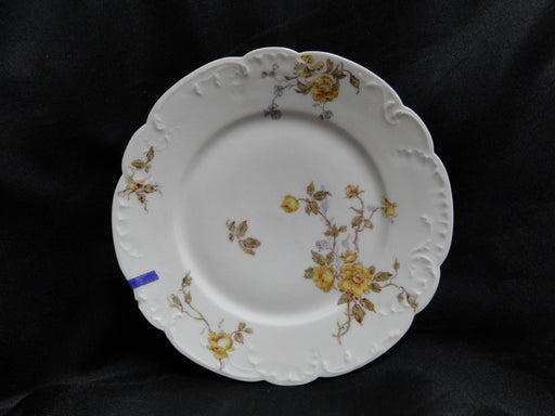Haviland (Limoges) Schleiger 266, Yellow Roses: Salad Plate (s), 7 3/4", As Is