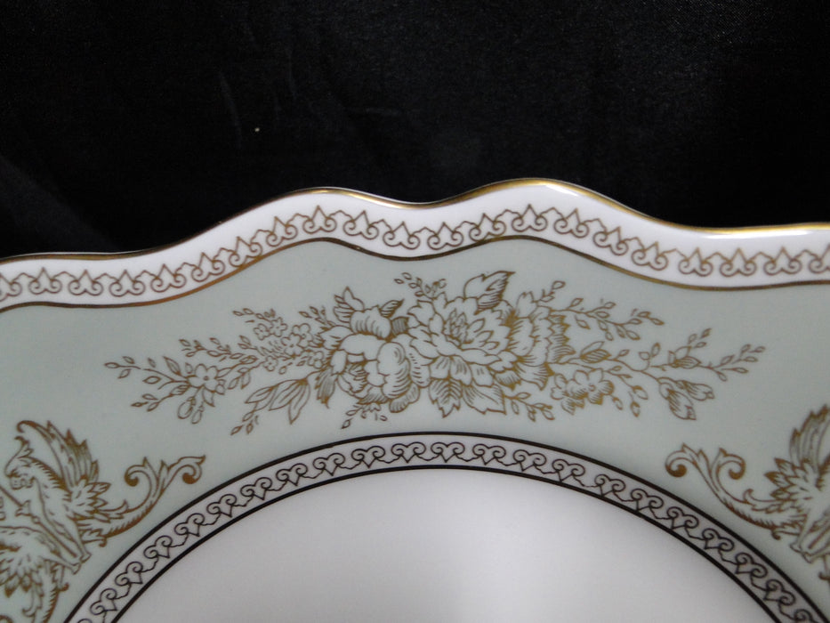 Wedgwood Gold Columbia Sage Green: Square Salad Plate (s), 8 3/8"