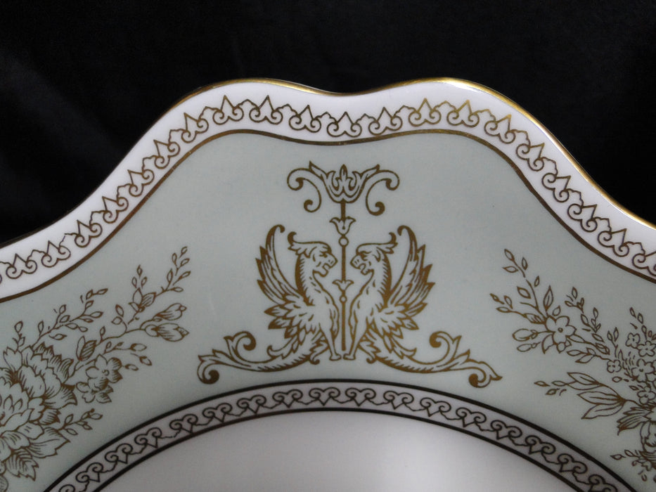 Wedgwood Gold Columbia Sage Green: Square Salad Plate (s), 8 3/8"