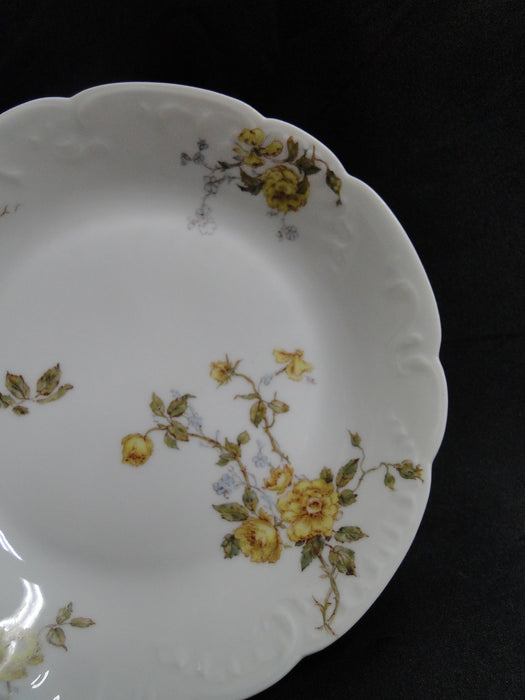 Haviland (Limoges) Schleiger 266, Yellow Roses: Coupe Soup Bowl (s), 7 1/4"