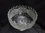 Crystal Clear Industries Flora Collection: Footed Serving Bowl, 8 1/2" x 7 7/8"