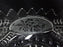 Crystal Clear Industries Flora Collection: Footed Serving Bowl, 8 1/2" x 7 7/8"