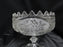 Crystal Clear Industries Flora Collection: Footed Serving Bowl, 8 1/2" x 7 7/8"