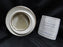 Lenox Off White w/ Gold Trim: Round Picture Frame 5", 3" x 3" Photo, Certificate