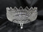 Crystal Clear Industries Flora Collection: 3-Toed Serving Bowl, 8 1/2" x 5" Tall