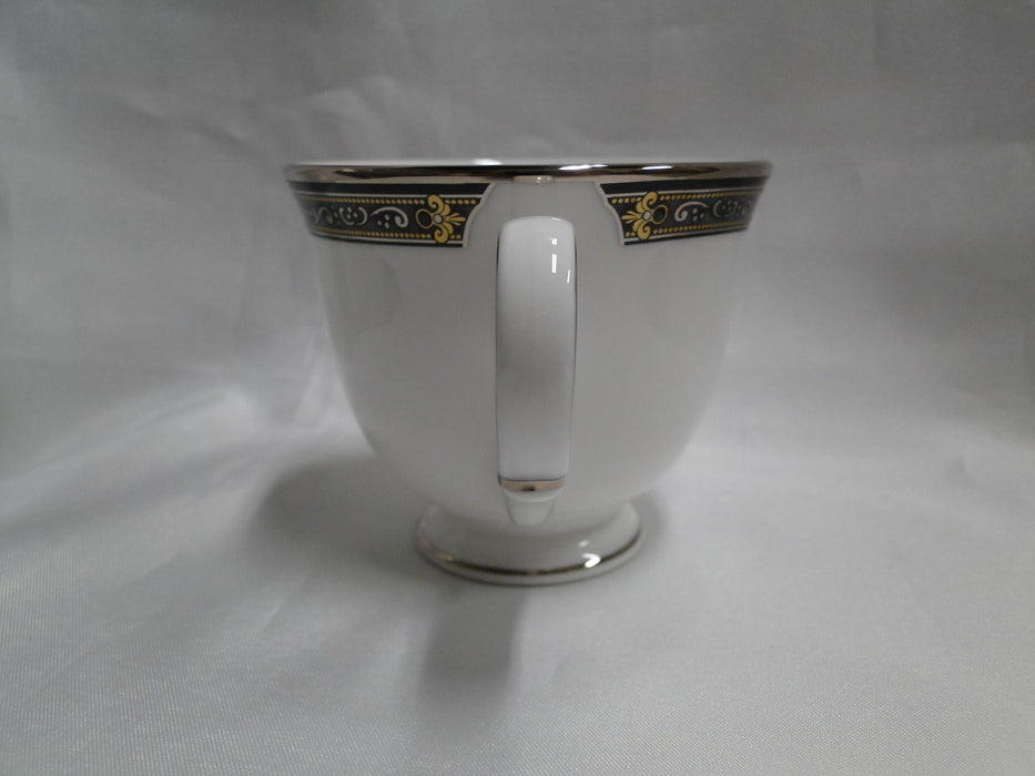 Lenox Vintage Jewel, Gold & Black Border: Cup & Saucer Set (s), 3"