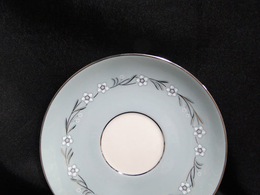 Franciscan Del Rio, USA, Blue w/ Platinum: 6" Saucer (s) Only, No Cup