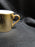 White Inside w/ Gold Glaze Outside: Demitasse Cup Only, 2 1/8" No Saucer