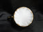 White Inside w/ Gold Glaze Outside: Small Mug, 2 1/2" Tall