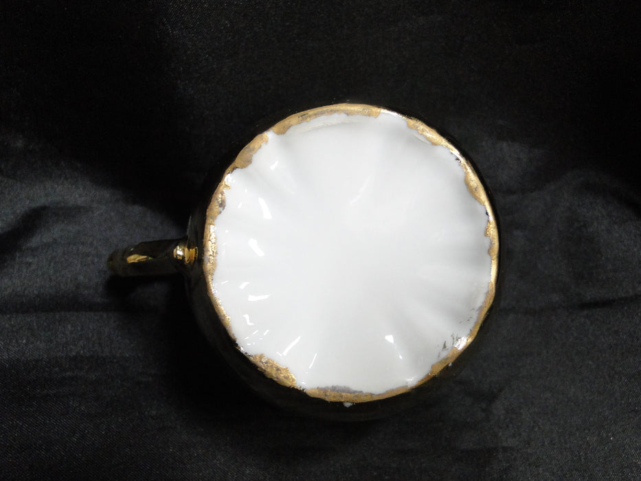 White Inside w/ Gold Glaze Outside: Small Mug, 2 1/2" Tall
