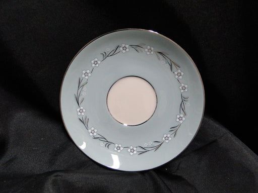 Franciscan Del Rio, USA, Blue w/ Platinum: 6" Saucer (s) Only, No Cup