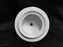 Germany White Inside w/ Gold Glaze Outside: Sugar Bowl & Lid, 4 1/2"