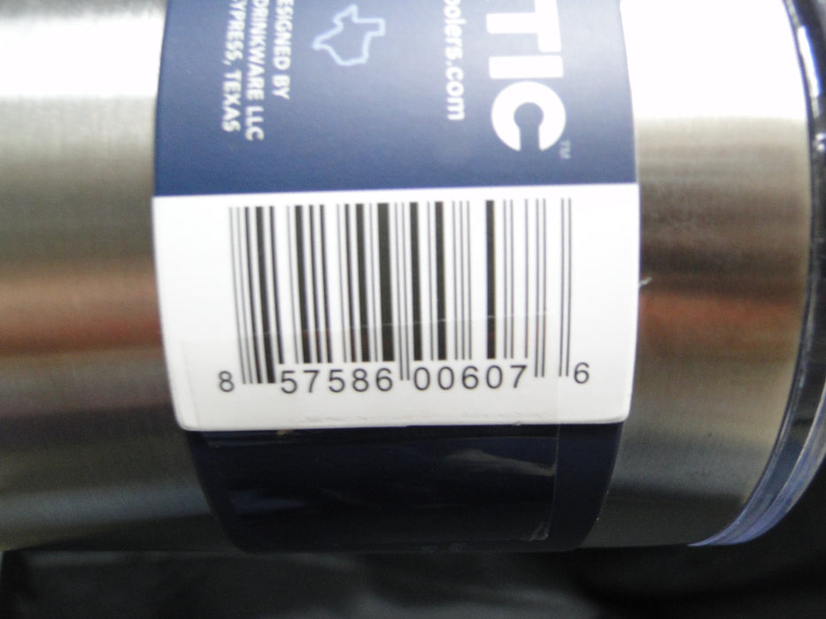 RTIC Stainless Steel Drinkware: NEW 10 oz Lowball Tumbler & Lid, 4 5/8", Box