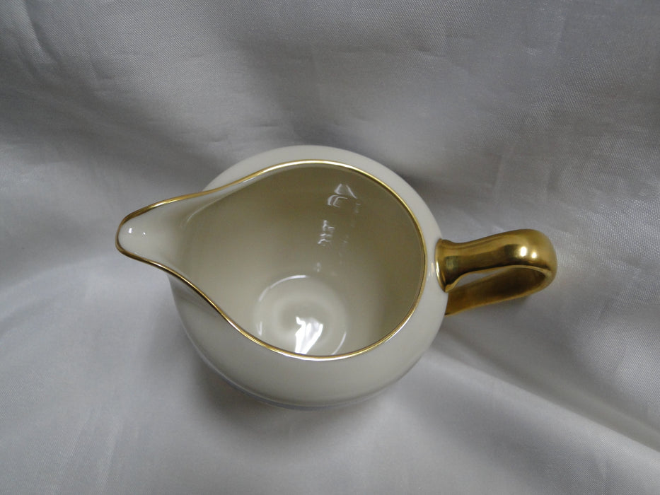 Lenox Jefferson, Blue Band, Red & Gold: Creamer / Cream Pitcher, 3 1/8"