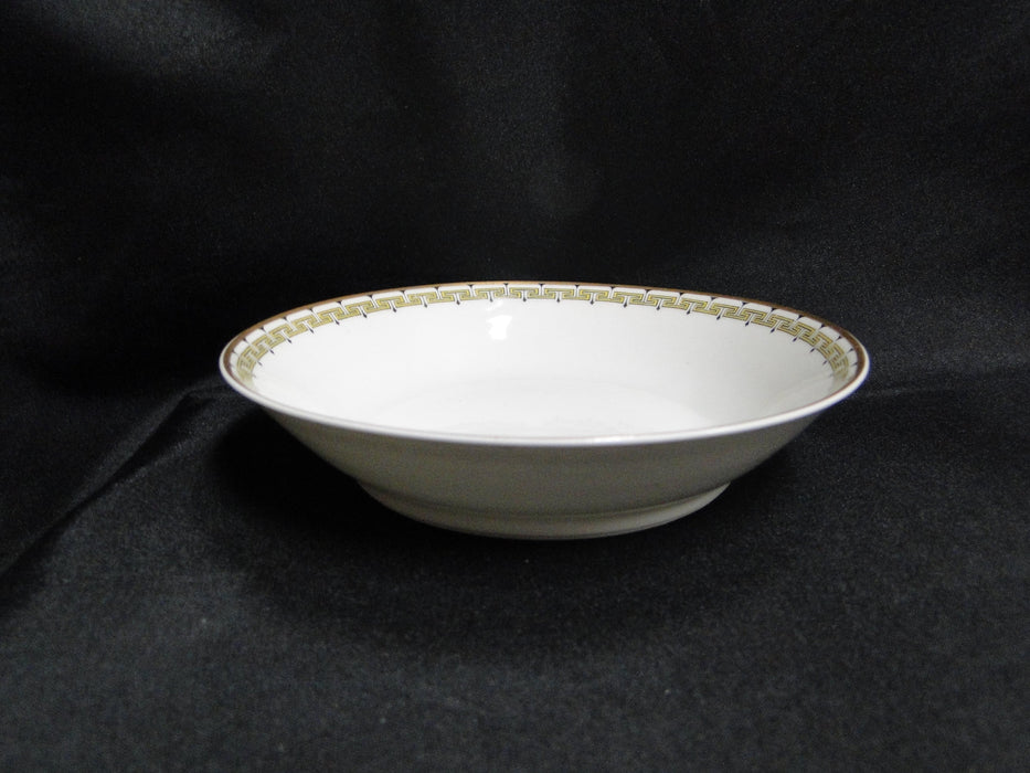 Haviland (Limoges) Albany Schleiger 107 Greek Key: Cereal Bowl, 5 1/2", As Is