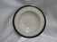 Lenox Jefferson, Blue Band, Red & Gold: Rim Soup Bowl, 8 1/2" x 1 1/4"