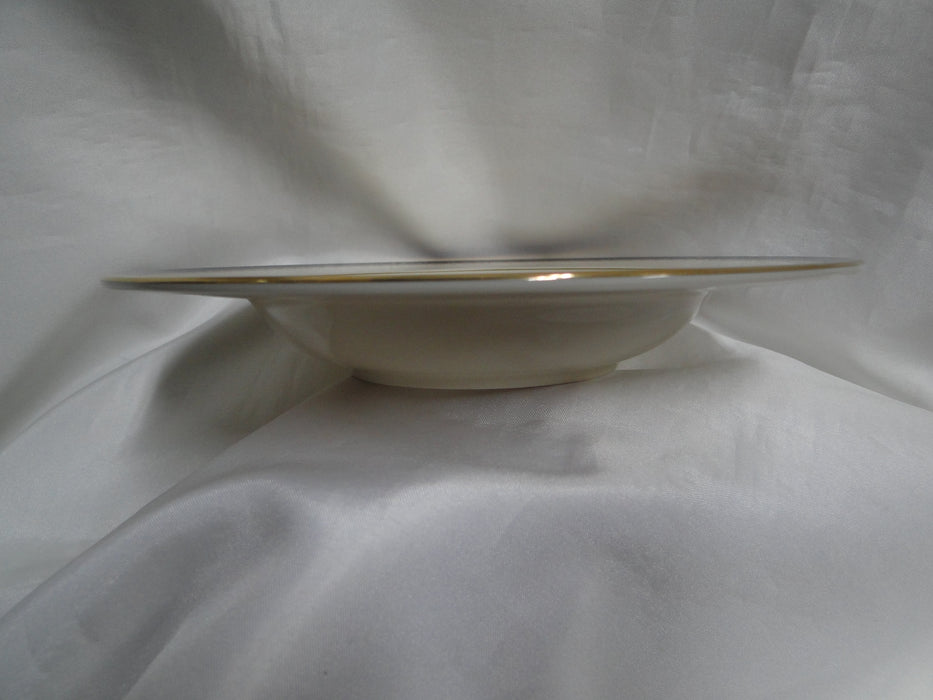 Lenox Jefferson, Blue Band, Red & Gold: Rim Soup Bowl, 8 1/2" x 1 1/4"