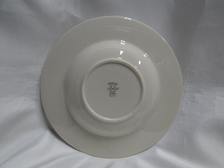 Lenox Jefferson, Blue Band, Red & Gold: Rim Soup Bowl, 8 1/2" x 1 1/4"