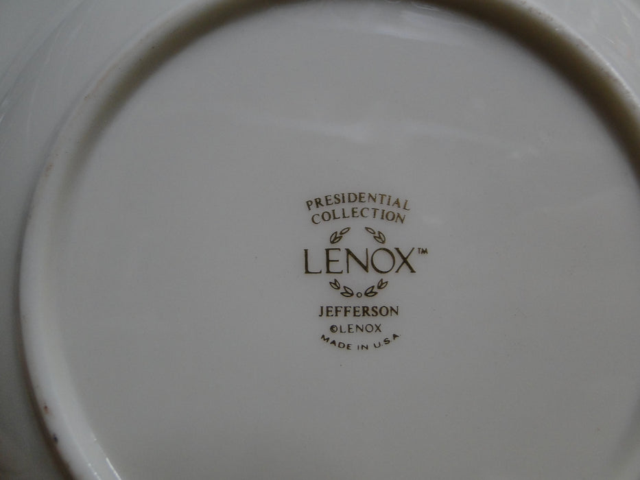 Lenox Jefferson, Blue Band, Red & Gold: Rim Soup Bowl, 8 1/2" x 1 1/4"