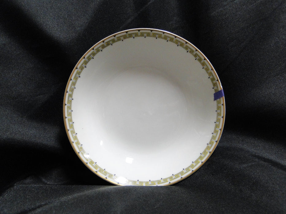 Haviland (Limoges) Albany Schleiger 107 Greek Key: Cereal Bowl, 5 1/2", As Is