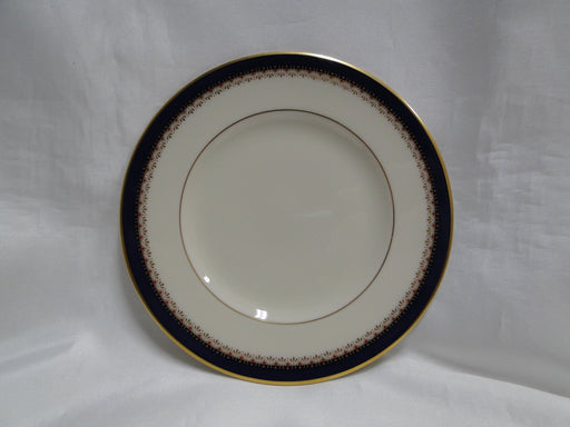 Lenox Jefferson, Blue Band, Red & Gold: Bread Plate, 6 3/8"
