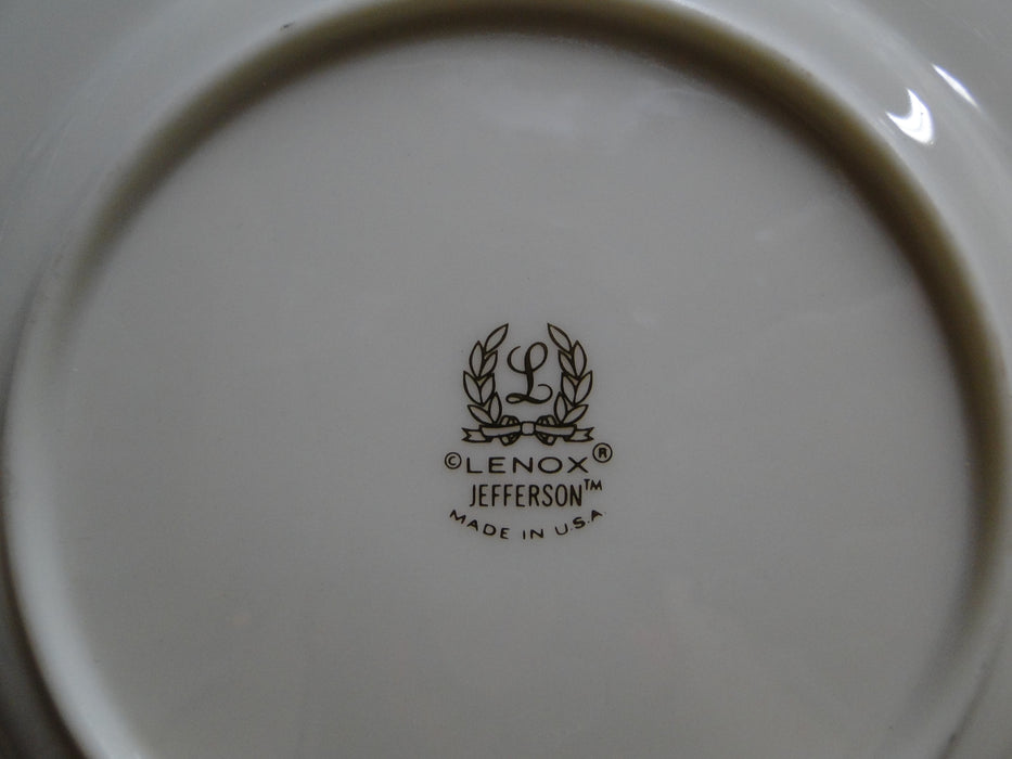 Lenox Jefferson, Blue Band, Red & Gold: Bread Plate, 6 3/8"