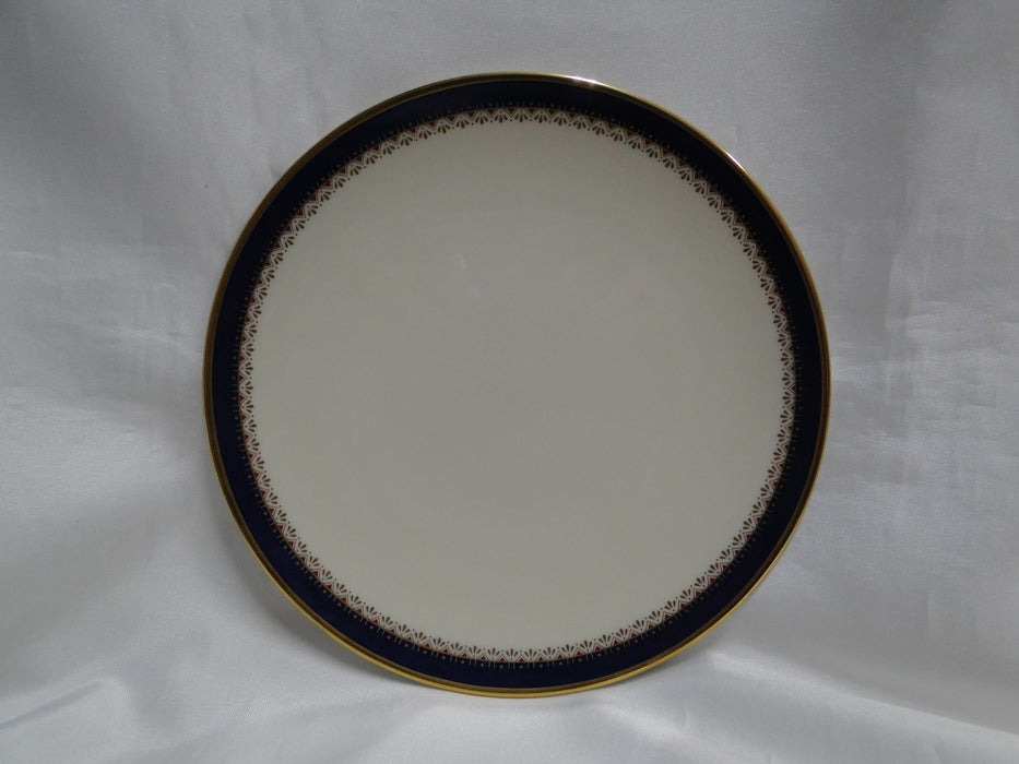 Lenox Jefferson, Blue Band, Red & Gold: Cream Soup Bowl & Saucer