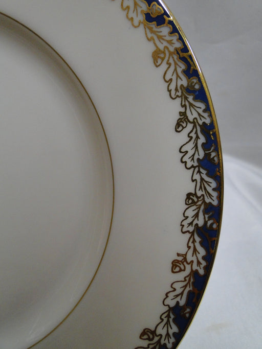Lenox Oakleaf Cobalt Blue, Gold Leaves: Salad Plate (s), 8 1/4"