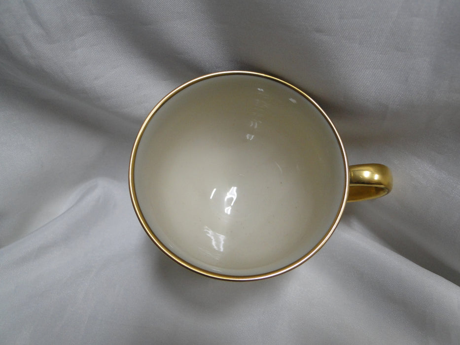 Lenox Jefferson, Blue Band, Red & Gold: Cup & Saucer Set (s), 2 7/8" Tall