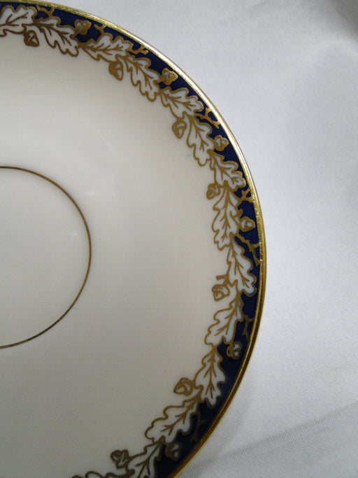 Lenox Oakleaf Cobalt Blue, Gold Leaves: 5 5/8" Saucer (s) Only, No Cup