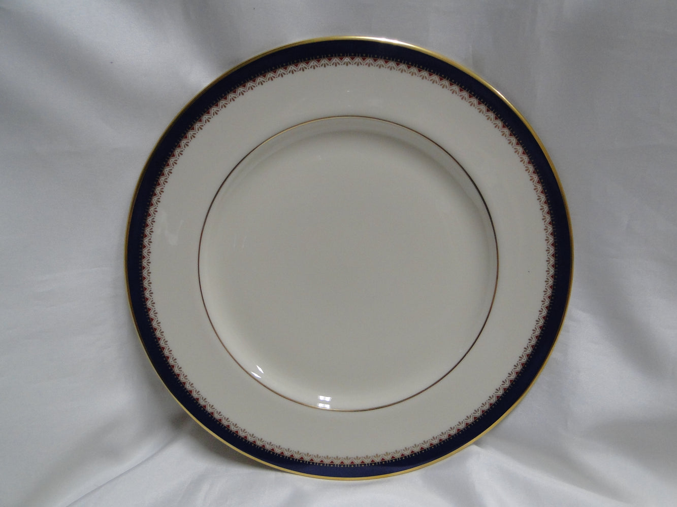 Lenox Jefferson, Blue Band, Red & Gold: Dinner Plate (s), 10 1/2"