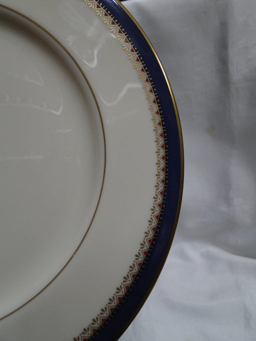 Lenox Jefferson, Blue Band, Red & Gold: Dinner Plate (s), 10 1/2", As Is