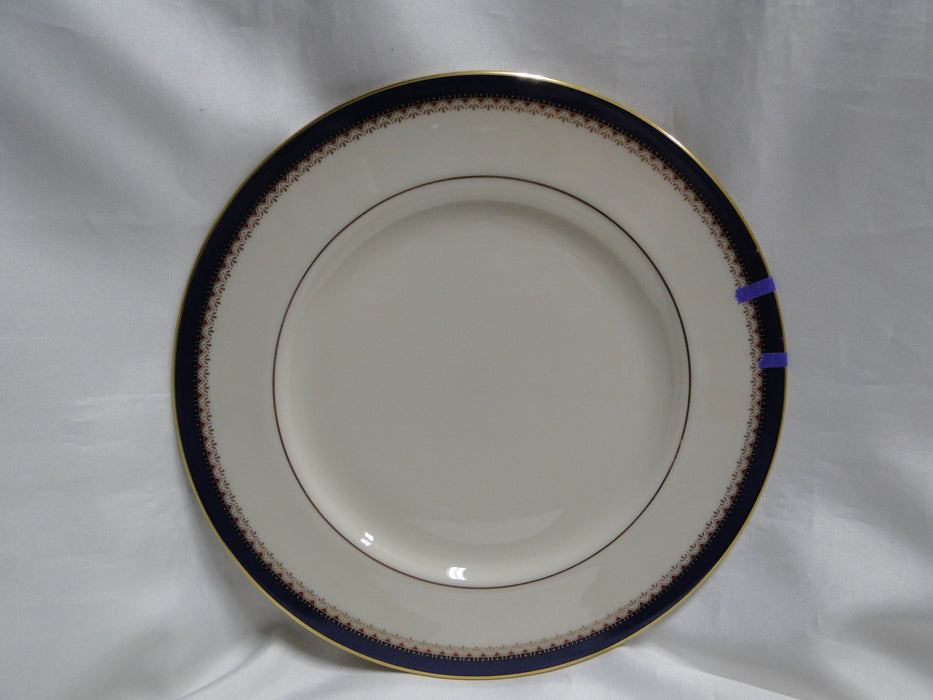 Lenox Jefferson, Blue Band, Red & Gold: Dinner Plate (s), 10 1/2", As Is