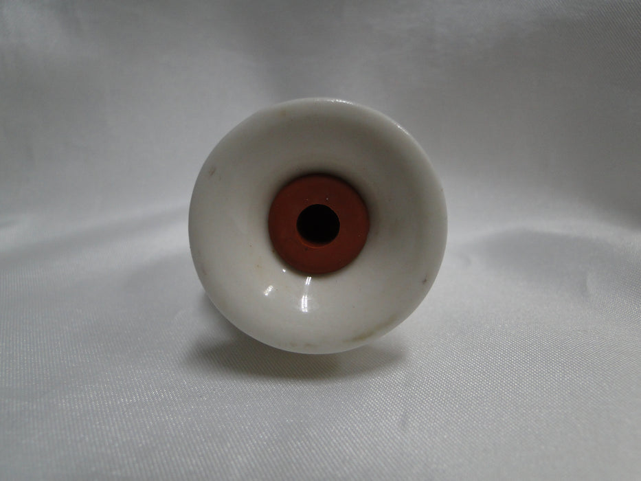Franciscan Gold Band, Ivory: Salt OR Pepper Shaker, 3 1/8" Tall, 2 Holes