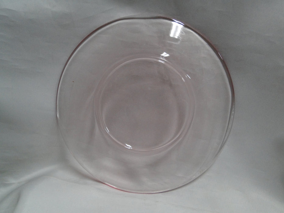 Cambridge Round Pink, No Etch, No Design: Luncheon Plate (s), 8 1/8"