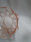 Hazel Atlas Diamond Arches Pink: Fruit Bowl (s), 4 3/4" x 1.5" Tall, Crimped