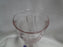 Noritake Sweet Swirl Pink: Water or Wine  Goblet, 7 3/8" Tall, As Is