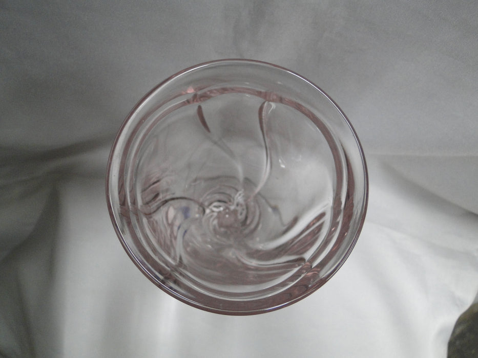 Noritake Sweet Swirl Pink: Water or Wine  Goblet, 7 3/8" Tall, As Is