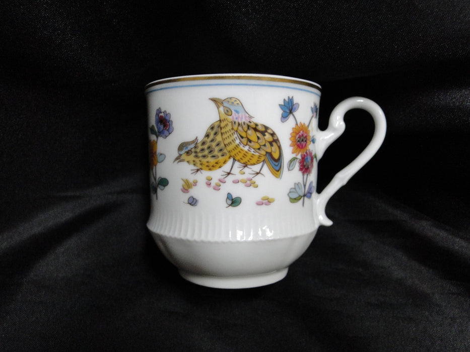 Haviland (Limoges) Golden Quail, Aux Cailles, Birds: Cup & Saucer Set (s), 3"