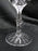 American Cut Eleanor, Pinwheel, Fan: Water or Wine Goblet (s), 7 1/4" As Is