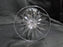American Cut Eleanor, Pinwheel, Fan: Water or Wine Goblet (s), 7 1/4" As Is