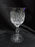 American Cut Eleanor, Pinwheel, Fan: Water or Wine Goblet (s), 7 1/4" As Is