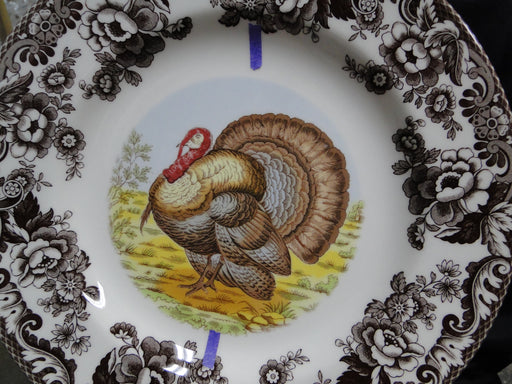 Spode Woodland Turkey Game Bird: Dinner Plate, 10 1/2", Flaw
