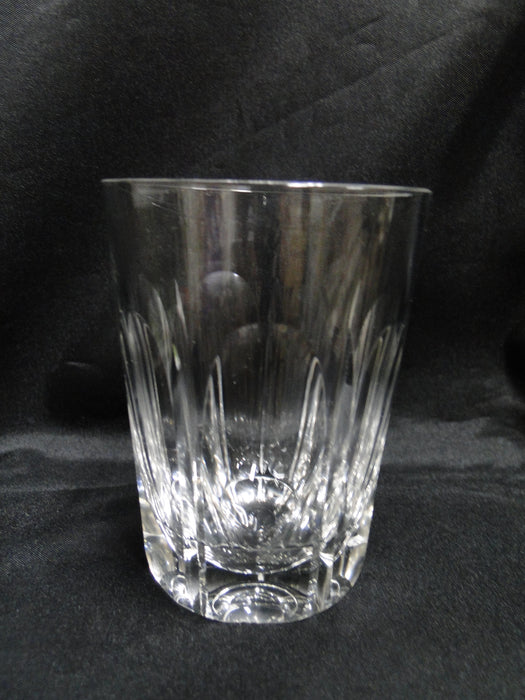 Clear w/ Vertical Cuts & Thumbprints: Tumbler / Old Fashioned, 4", CR#050