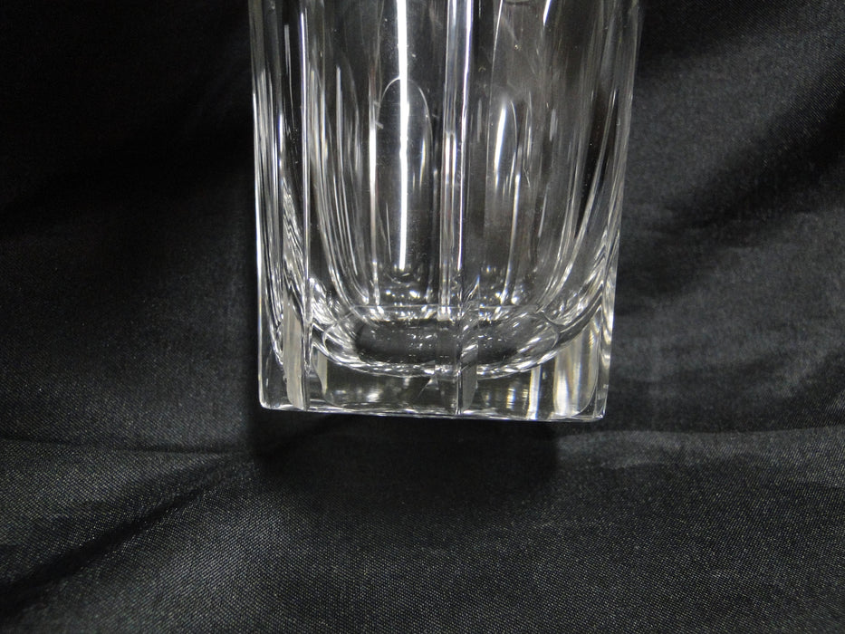 Clear w/ Vertical Cuts & Thumbprints: Tumbler / Old Fashioned, 4", CR#050